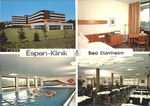 Bad Duerrheim Espan Klinik Zimmer Speisesaal Hallenba
