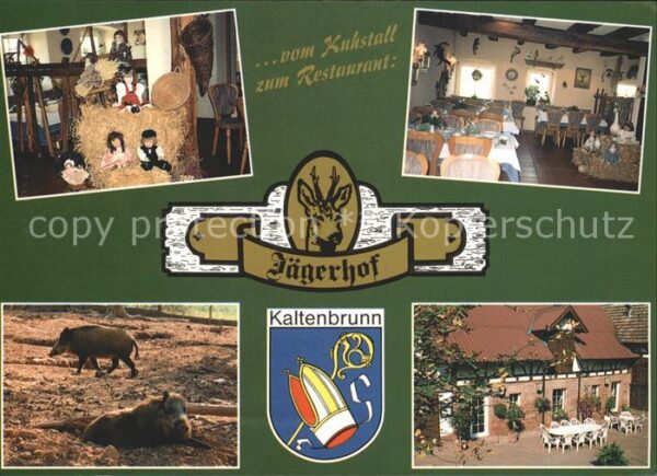 Kaltenbrunn Wallduern Gaststätte Jägerhof Vom Kuhstall zum Re
