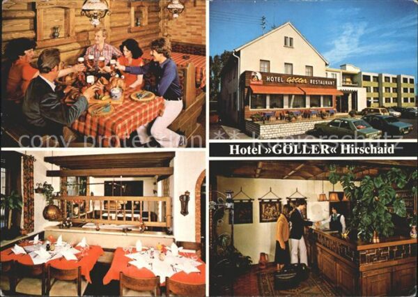 Hirschaid Hotel Göller Gasträume Rezeption