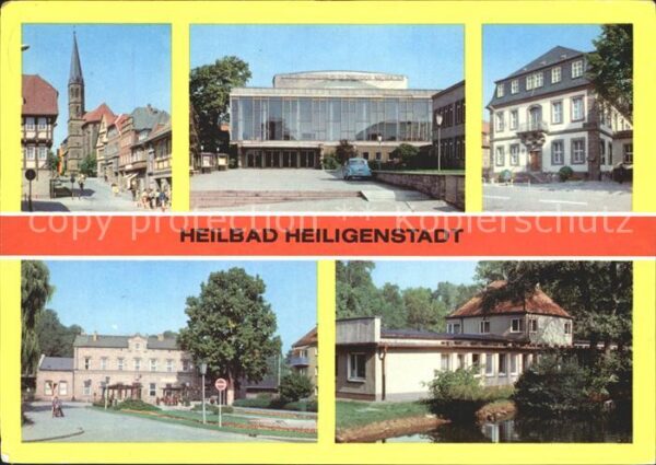 Heiligenstadt Eichsfeld Am Berge Kreiskulturhaus Rathaus Bahnho