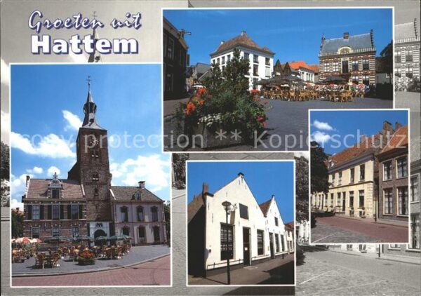 Hattem Zwolle Kirche Marktplatz Teilansichten