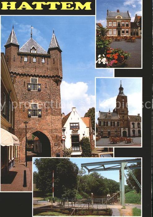 Hattem Zwolle Stadttor Kirche Rathaus Ziehbrücke
