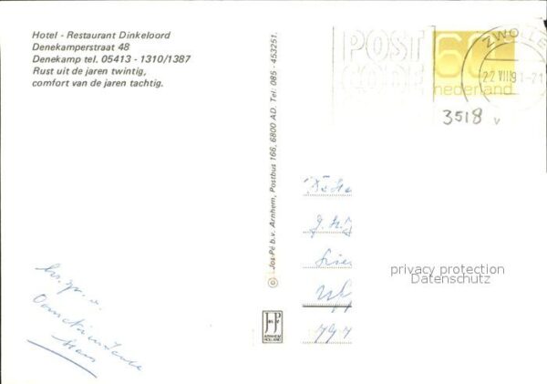 Denekamp Hotel Restaurant Dinkeloord Hallenbad G – Bild 2