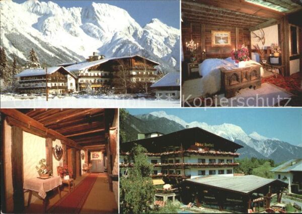 Obsteig Tirol Tyrolhotel Zimmer Flur