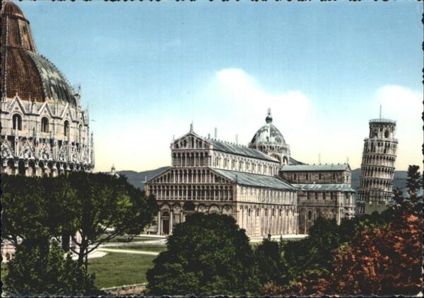Pisa Piazza del Duomo Schiefer Turm