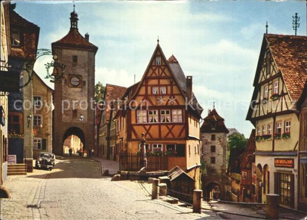 Rothenburg Tauber Plönlein