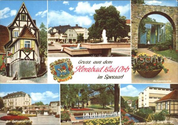 Bad Orb Kleinstes Haus Brunnen Philippsquelle S
