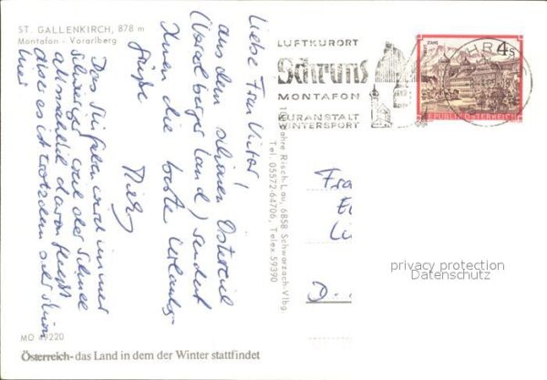 St Gallenkirch Vorarlberg Kirche Winteridyll – Bild 2