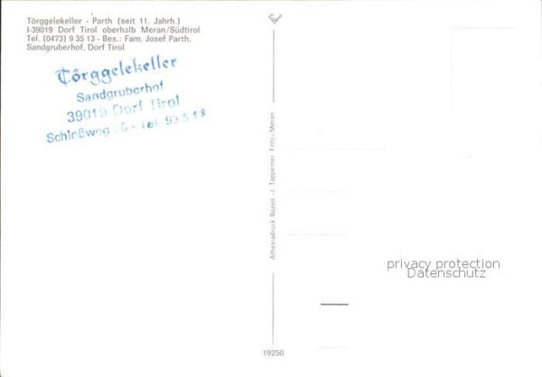 Dorf Tirol Schloss Törggelerkeller Inneres – Bild 2