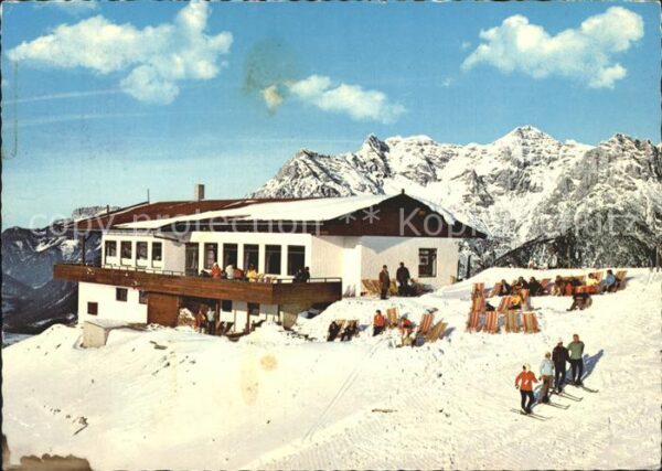 St Jakob Arlberg Alpengasthof Buchensteinwand mit Lofere