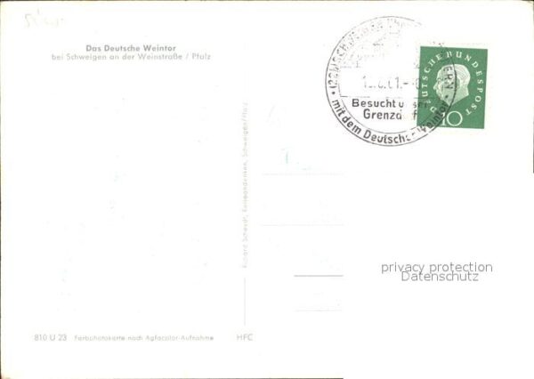 Schweigen-Rechtenbach Das Deutsche Weintor – Bild 2