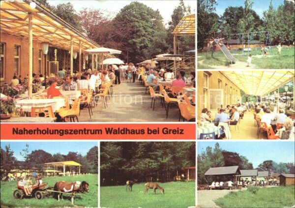 Waldhaus Greiz Naherholungszentrum Terrasse Spielplatz