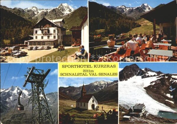 Schnalstal Sporthotel Kurzras Terrasse Seilbahn Ka
