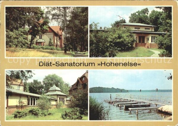 Rheinsberg Diät Sanatorium Hohenelse Haus 2 und 3