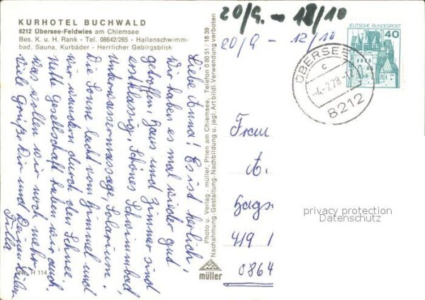 Feldwies Kurheim Buchwald Hallenbad Speisesaal – Bild 2