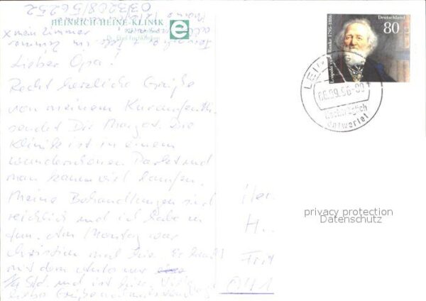 Neu Fahrland Fliegeraufnahme Heinrich Heine Klinik T – Bild 2