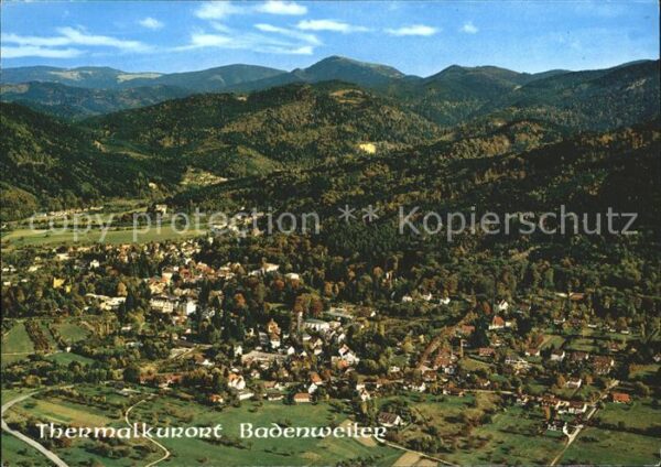 Badenweiler Fliegeraufnahme
