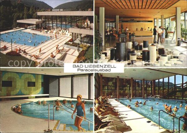 Bad Liebenzell Paracelsusbad Kurmittelhaus Ruhehalle T
