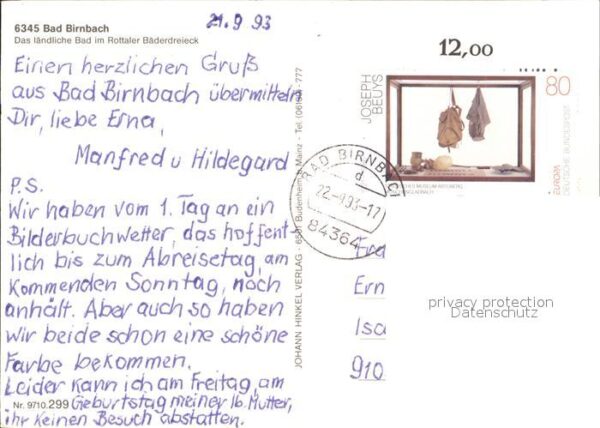 Bad Birnbach Rottal Therme Chrysantiquelle Brunnen T – Bild 2