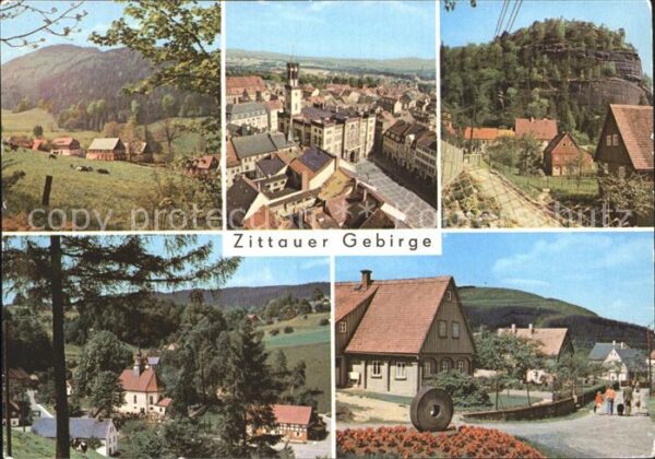Zittau Platz der Jugend Rathaus Berg Oybin Lüc