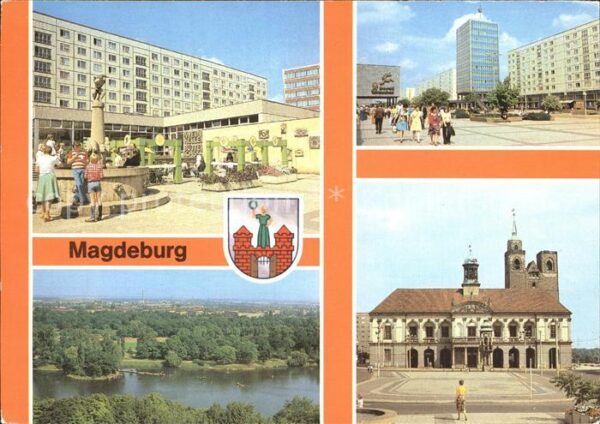 Magdeburg Karl Marx Str Kulturpark Rothehorn Rath