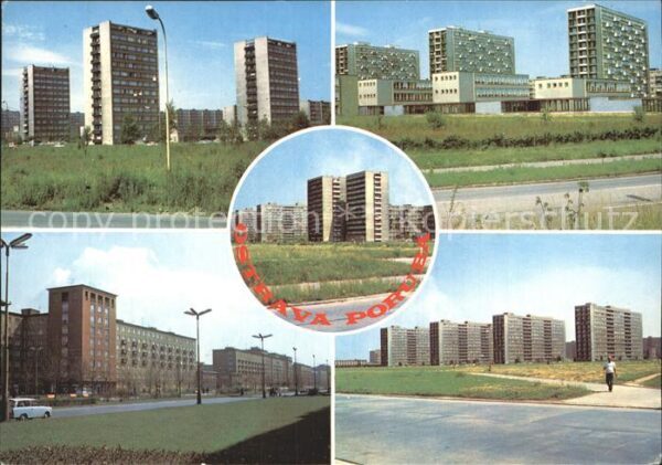 Ostrava Poruba Wohnsiedlungen