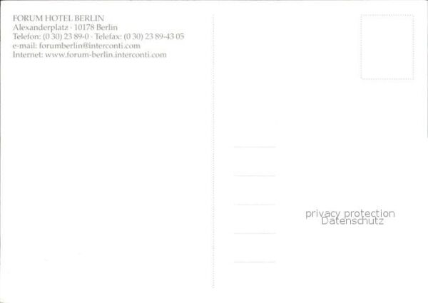 Berlin Alexanderplatz Forum Hotel – Bild 2