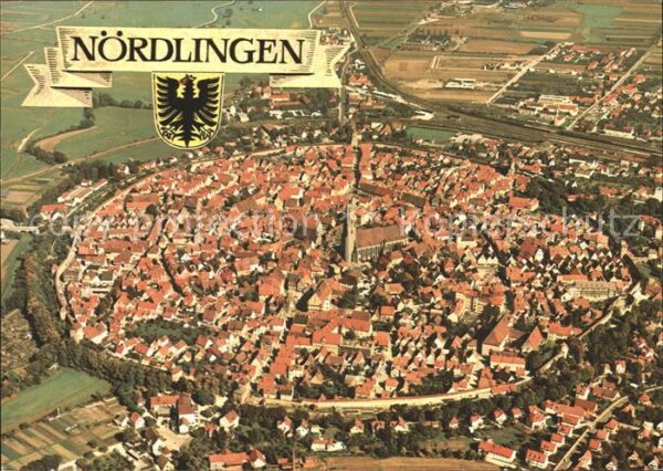 Noerdlingen Fliegeraufnahme