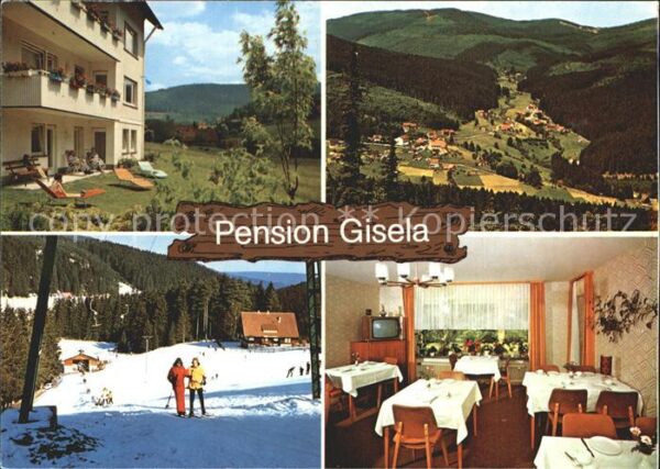 Hundsbach Forbach Pension Gisela Gastraum Panorama Skiläu