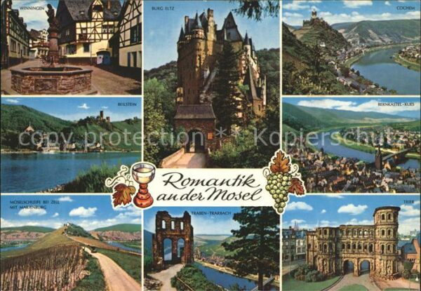 Mosel Region Winningen Burg Eltz Cochem Beilstein Be