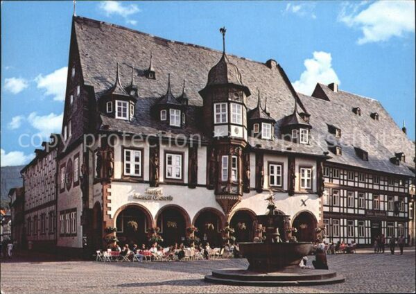 Goslar Marktplatz mit Hotel Kaiserworth