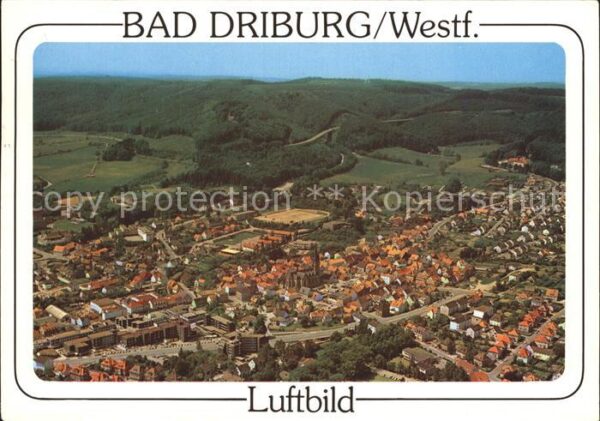 Bad Driburg Fliegeraufnahme