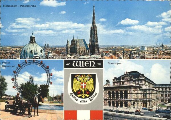 Wien Stefansdom Peterskirche Prater Riesenra