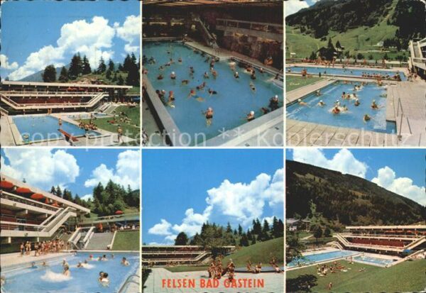 Bad Gastein Schwimmbad Felsen
