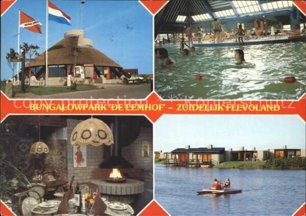 Flevoland De Eemhof Bungalowpark mit Schwimmbad