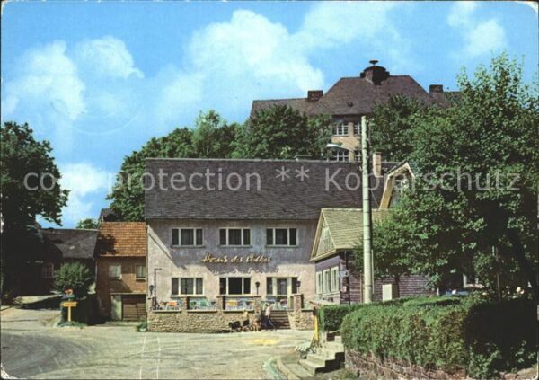 Altenfeld Thueringen FDGB Erholungsheim Haus des Volkes
