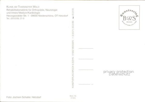 Hetzdorf Halsbruecke Klinik Tharandter Wald – Bild 2