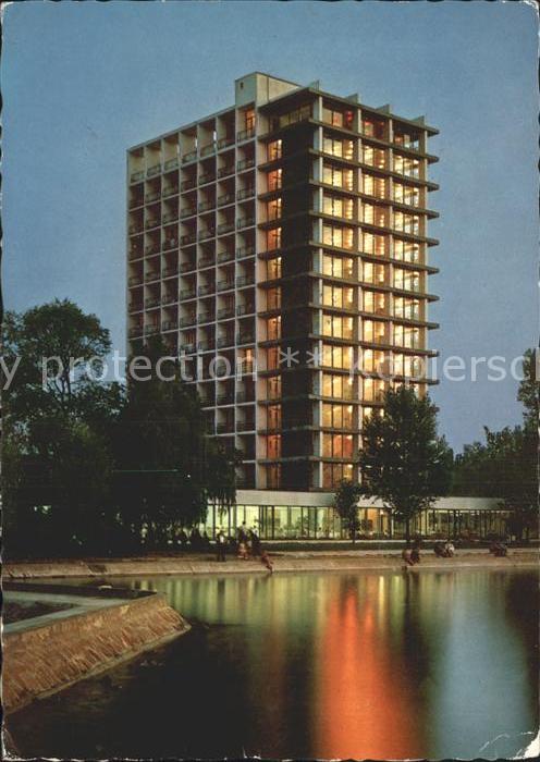 Siofok Hotel Europa am Abend