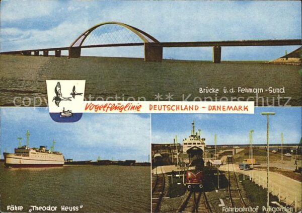 Puttgarden Fährbahnhof Fehmarn-Sund-Brücke Fähre T