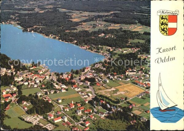 Velden Woerthersee Fliegeraufnahme