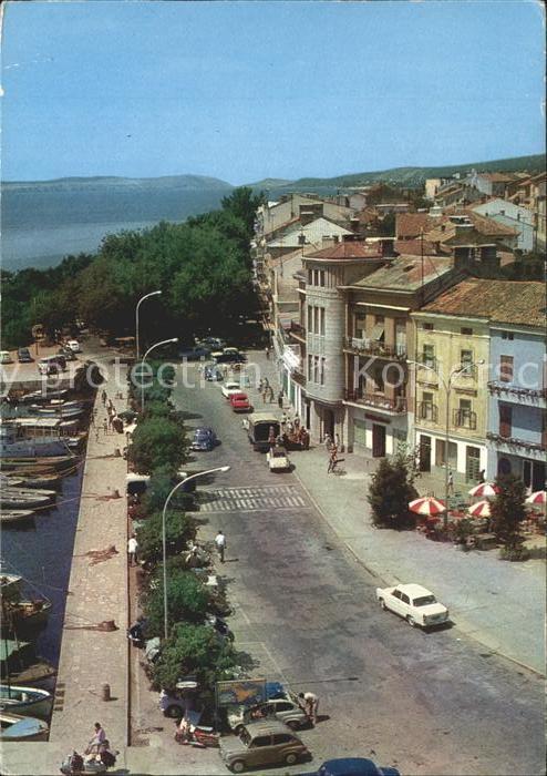 Crikvenica Kroatien Hafenpartie