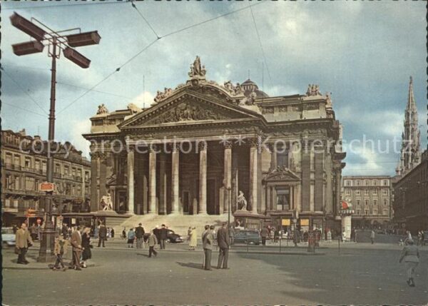 Bruxelles Bruessel La Bourse