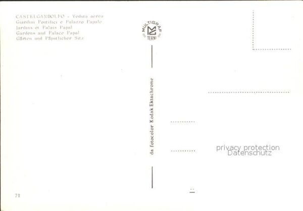 Castel Gandolfo Latium Fliegeraufnahme – Bild 2