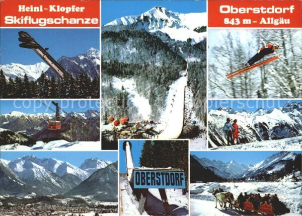 Oberstdorf Skiflugschanze Heini-Klopfer Pferdeschl