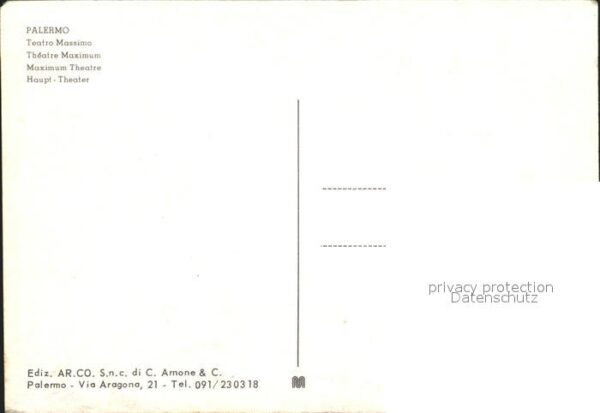 Palermo Sicilia Teatro Massimo – Bild 2