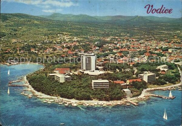 Vodice Fliegeraufnahme