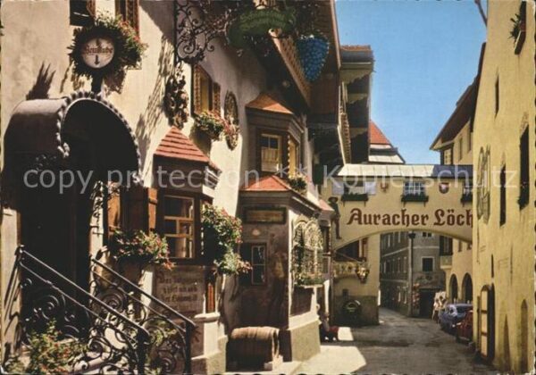 Kufstein Tirol Restaurant Auracher Löchl