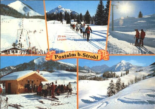 Strobl Postalm Skigebiet