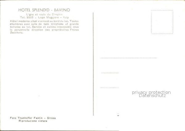 Baveno Hotel Splendid – Bild 2
