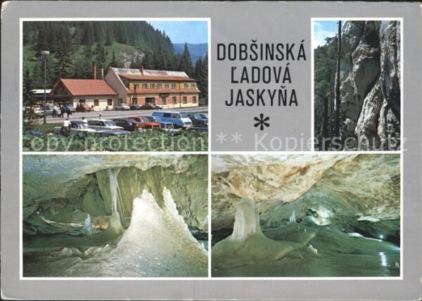 Dobsinai Dobšinská Lodova Jaskyna Berghöhlen